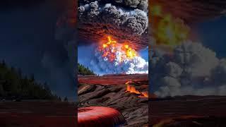 Dangerous volcano  #shortsfeed #naturelife #trending #shortsvideo #shorts