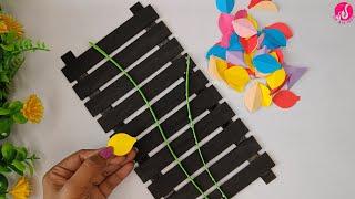 Easy Wall Hanging Idea  || Unique Paper Craft || Cardboard Craft Idea