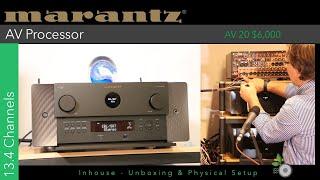 New Marantz AV 20 AV Processor Unboxing/Physical Setup