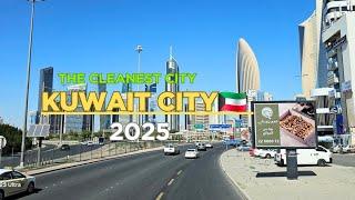 Kuwait city:Stunning 4K 2160p60 Driving Tour - Ultra Video By Bus.