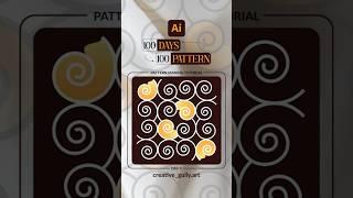 100days100patterns Day-3 #adobeillustrator #art  #100days100patterns #illustration #paintingdrawing