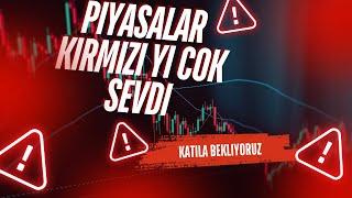 PIYASALAR KIRMIZIYI ÇOK SEVDI BORSA FOREX KRIPTO PARA EMTIA HISSE SENEDI TEKNIK ANALIZ ️