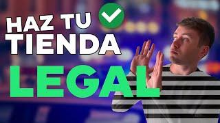 Cómo LEGALIZAR Tienda DROPSHIPPING [Cuidado] ️