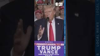 Trump explains why attempted assassination hasn't changed him at Harrisburg rally