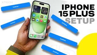 Apple iPhone 15 / iPhone 15 Pro Max - How To Set Up?