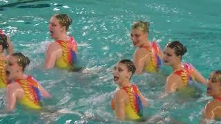Artistic Swimming Team Technical 2025-Great Britain
