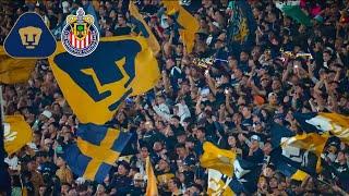 La REBEL en el Pumas vs Chivas 2023 (Estadio Lleno)