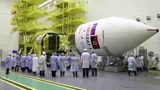 A Zenit-2SB is Prepared at the Baikonur Cosmodrome