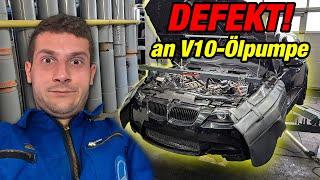 BMW-Spezi öffnet V10-Motor und entdeckt Defekte Ölpumpe...