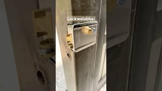 Hawkvision Linkplus Electronic door lock installation #cctvlockwala #linkplus #ipluscpplus #rimlock