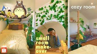 EXTREME ROOM MAKEOVER Ghibli Vibes  | Indonesia #aestheticroom #roomdecor #aesthetic