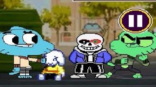 Team Double Gumball vs. MUGEN Characters | FUNNY GAMING