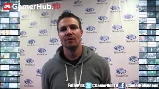 Arrow Actor Stephen Amell Talks About the Hit TV Show And Injustice - Gamerhubtv