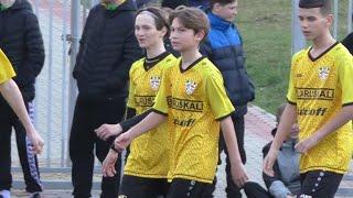 U-14. ФК "Шахтёр" (Солигорск) - ФК "Белкард" (Гродно). 1-й тайм