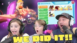 We Did It!! We Make A Mega Shadow Dragon!! Our Mega DRAGON MISSION is Complete! Roblox Adopt Me!