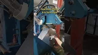 Sink machines#handmade kitchen sink production line#Stainless steel box making machines #Sink