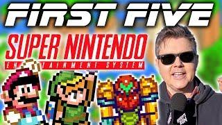 First Five SNES Games to Play! - Electric Playground