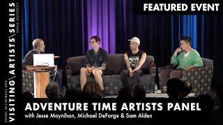 Jesse Moynihan, Michael DeForge, Sam Alden | Adventure Time Artists Panel | DePaul VAS