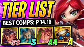 BEST TFT Comps for Patch 14.18 | Teamfight Tactics Guide | Set 12 Ranked Beginners Meta Tier List