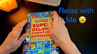 Pokémon Book ASMR - Page Turning & Soft Spoken