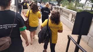 DEFUND HATE action in the Russel Senate Building, Capitol Hill Washington DC
