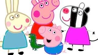 Itsy Artist - Comment Dessiner Peppa Pig Et Les Personnages Des Épisodes De Peppa Pig - Compilation