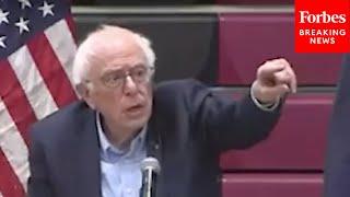 Bernie Sanders Asks Audience To Explain Their Experiences Living Paycheck To Paycheck