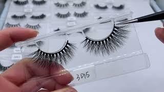 3D Mink Eyelashes Wholesale - 3D15 #3dmagneticeyelashes #3dminklashes #eyelashfactory #lashvendors