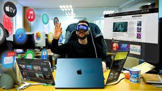 DEUX SEMAINES avec l'APPLE VISION PRO : Pourquoi J'EN VEUX à APPLE