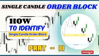 Single Candle Order Block Trading Secrets - PART TWO | SCOB| SMART MONEY TRADING
