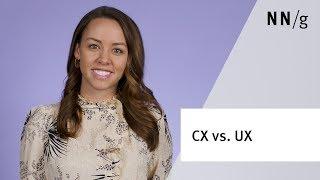 CX vs UX