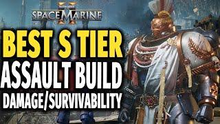 Space Marine 2 BEST S TIER ASSAULT CLASS BUILD - Survivability & Damage, Max Level Ruthless