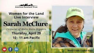 Women for the Land: Sarah McClure