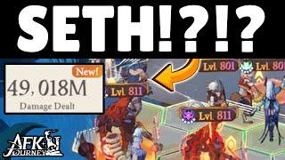 We Found A NEW BEST TEAM w/ SETH! CRAZED SHELLBRUTE End Game META Team! AFK Journey Primal Lord