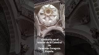 CIMBORRIO EN EL INTERIOR DE LA CATEDRAL DE  TARAZONA-ZARAGOZA. España.