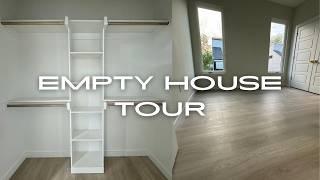 Empty house tour | Buying my first house at 31 | New construction house tour