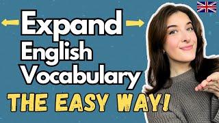 How To Improve English Vocabulary FAST! ⭐️ (Easy, Fun, Quick English Speaking Method)