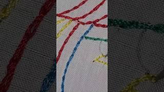 #AariEmbroidery/(ആരി / ஆரி / ఆరి)#loop chain stitch #sewing #shorts #asmr #motivation #diy #art