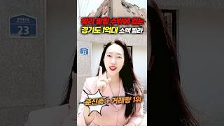 빨리 팔릴 수밖에 없는 경기도 1억대 소액 빌라!  준신축 + 거래량 1위^^