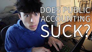 Day in my life working in Public Accounting | What I do + pros and cons