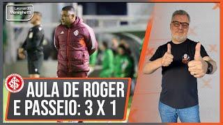 Roger deu aula no Jaconi: Inter venceu Juventude por 3 x 1 e poderia ter goleado!