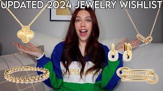 UPDATED JEWELRY WISHLIST 2024! | Kenzie Scarlett