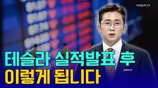 테슬라 실적발표 후 이렇게 됩니다 [김호수의 앵커 브리핑] | Market Now 2 (20241021)