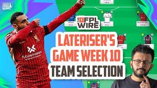 Threemium! Lateriser's Gameweek 9 Team Selection | The FPL Wire | Fantasy Premier League 2024/25