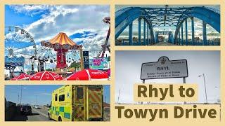 Rhyl to Towyn Drive on busy weekend