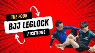 The 4 Fundamental NOGI BJJ Leg Lock Positions (Part 1) - For Beginners