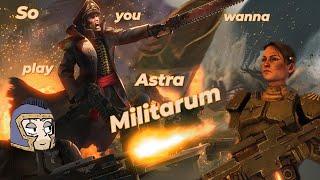 From the Emperors Mouth to my Ears! - So you wanna play Gladius? - Astra Militarum