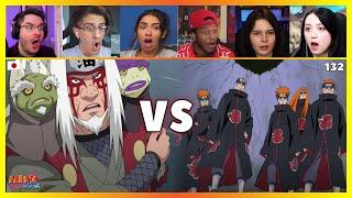 Jiraiya vs Pain (2/3) | Reaction Mashup  [Naruto Shippuden 132] ナルト 疾風伝