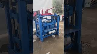 concrete egg laying hollow block mould making machine blocks making machine