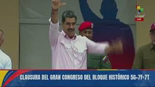 President Nicolás Maduro puts a close to National Bolivarian Congress